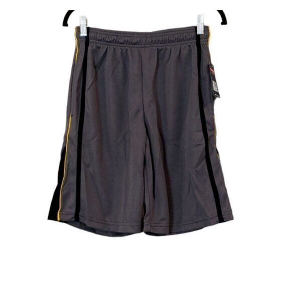 Conversion Performance Mens Size Large Gray Elastic Waist Athletic Shorts - Picture 1 of 8